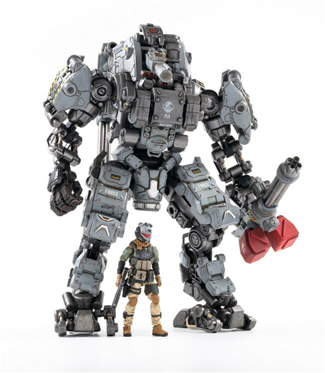 Mua bán JOYTOY STEEL BONE H05 HEAVY FIREPOWER MECHA (GREY TYPE)